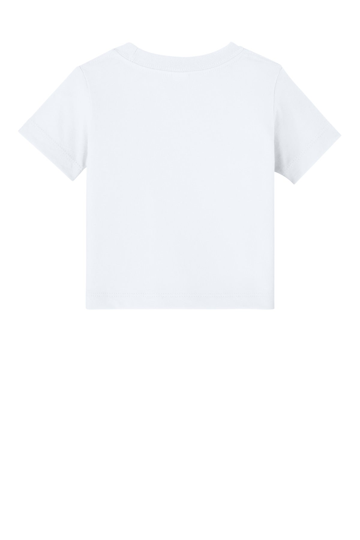 Infant tee front chest print placement example
