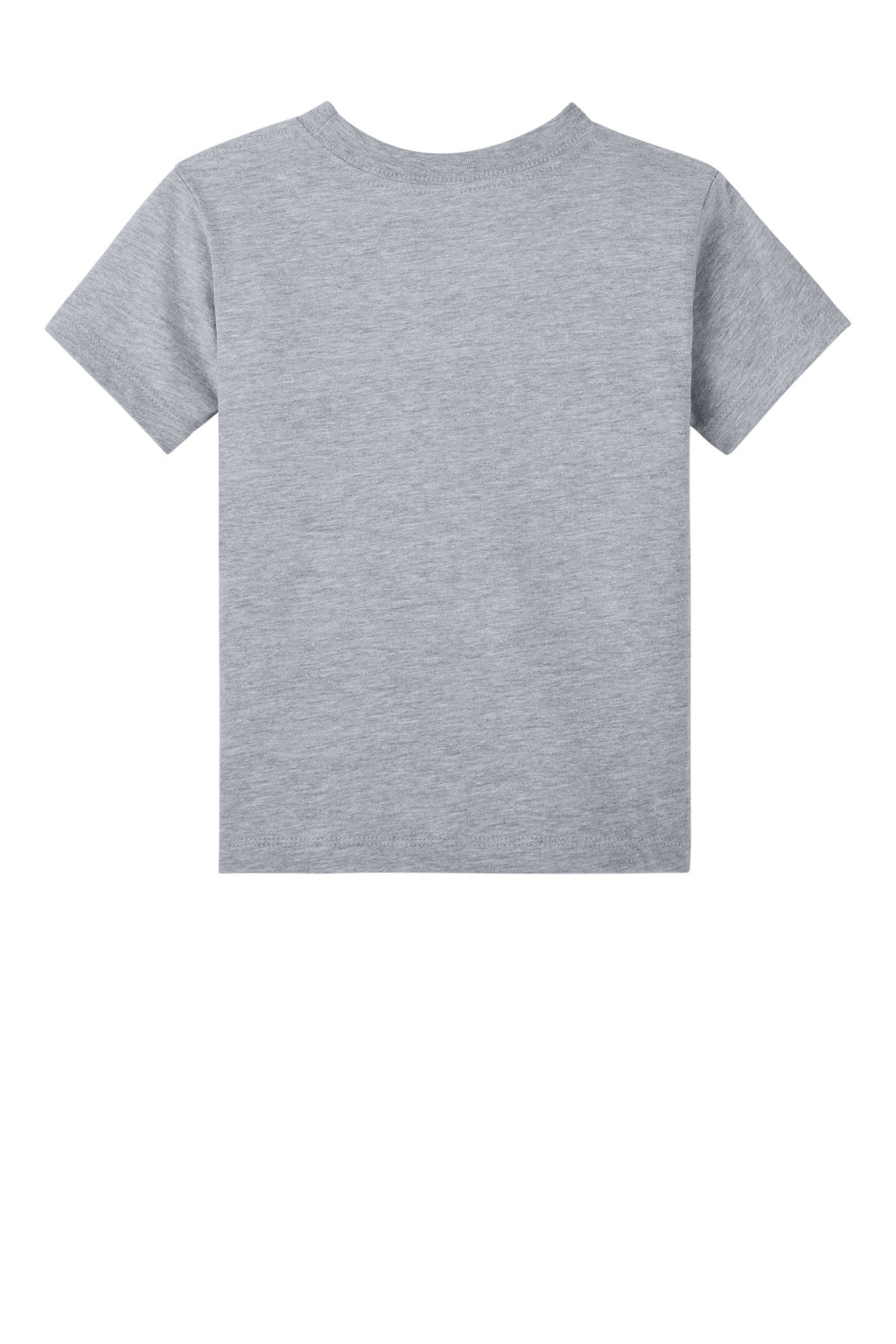 Blank toddler t-shirt clean back panel for name printing