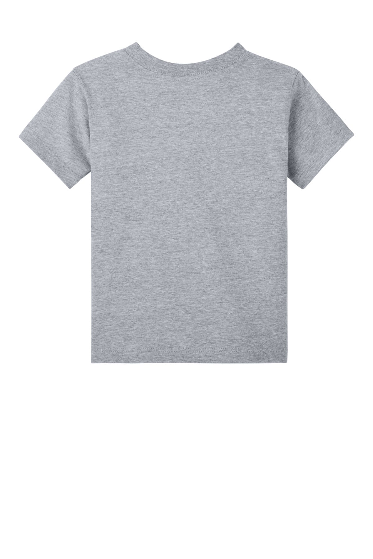 Blank toddler t-shirt clean back panel for name printing