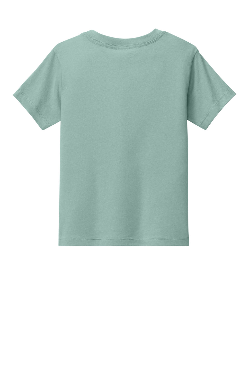 Toddler tee sleeve seam close-up for custom shirt production