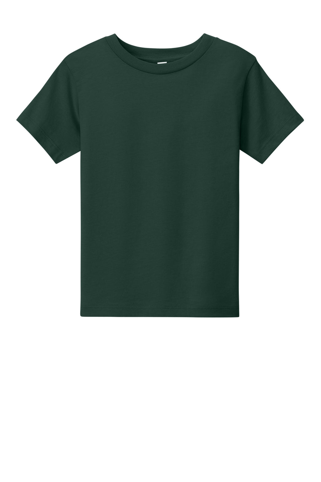 BC3001T toddler tee back view for custom toddler t-shirt orders