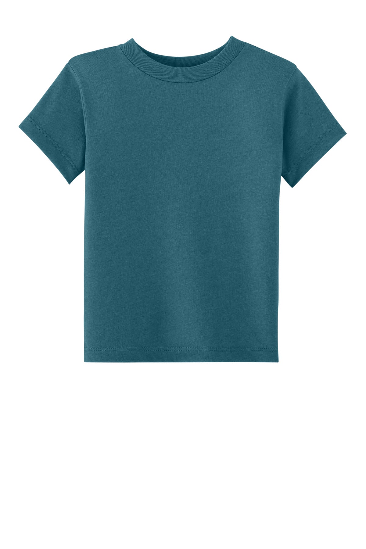 Blank BC3001T back neckline detail for custom toddler shirt printing