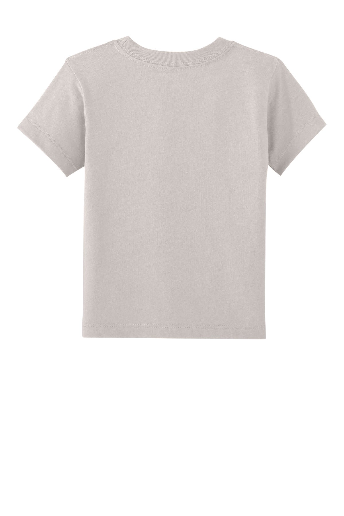Soft cotton toddler t-shirt folded flat for rush custom printing