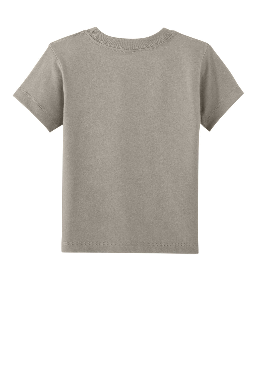 Blank toddler tee clean front panel for custom logo placement