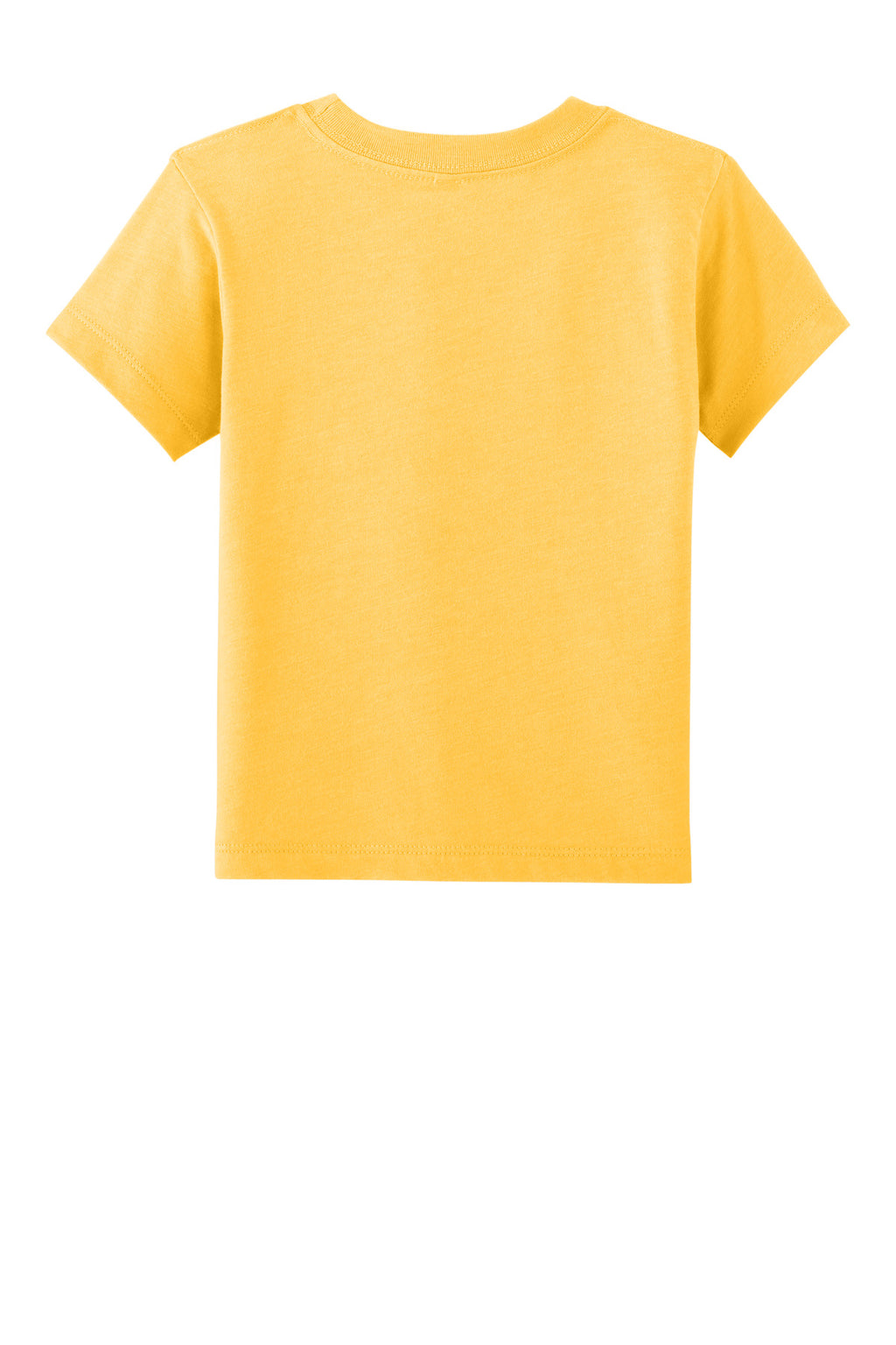 Blank short sleeve toddler tee on rack for same day printing