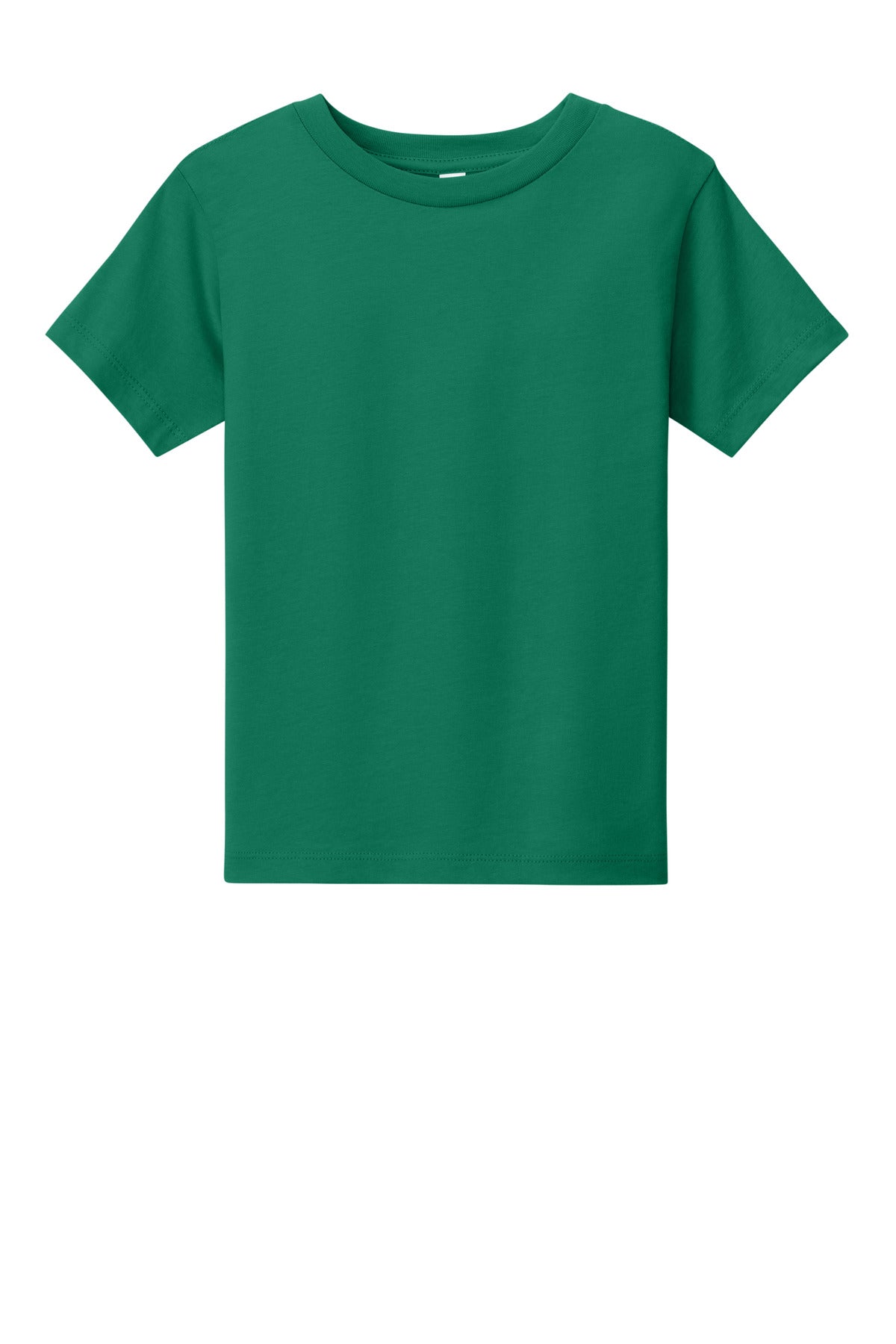 BC3001T hem stitching detail for custom toddler t-shirt printing