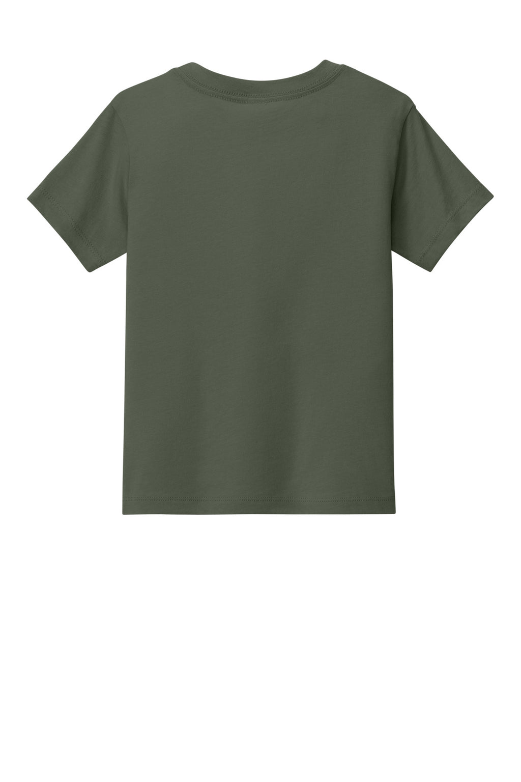 Toddler short sleeve blank shirt front view for same day DTF shirts