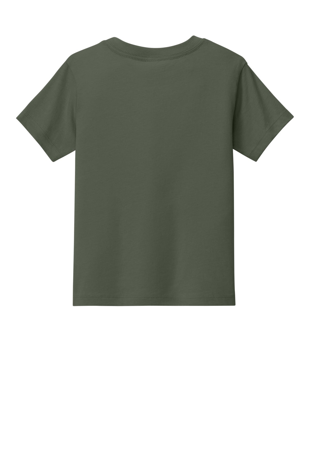Toddler short sleeve blank shirt front view for same day DTF shirts