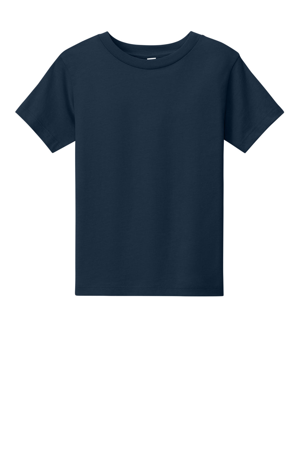 Blank toddler tee folded shelf display for rush custom t-shirts