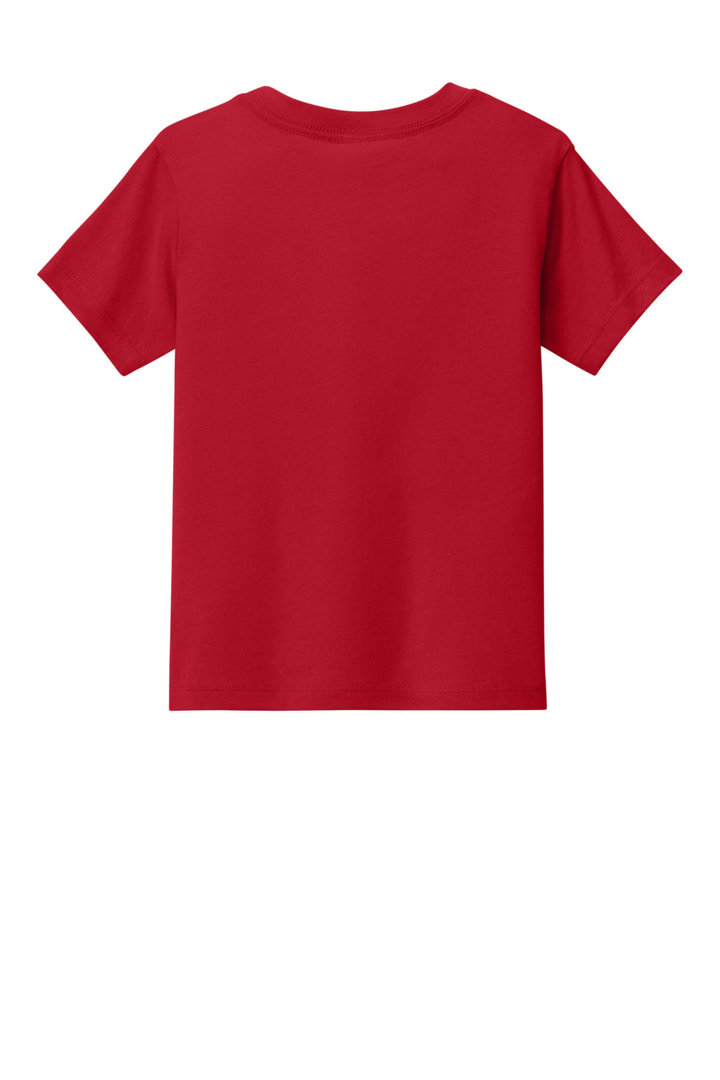 Premium toddler tee front flat lay for custom preschool shirts
