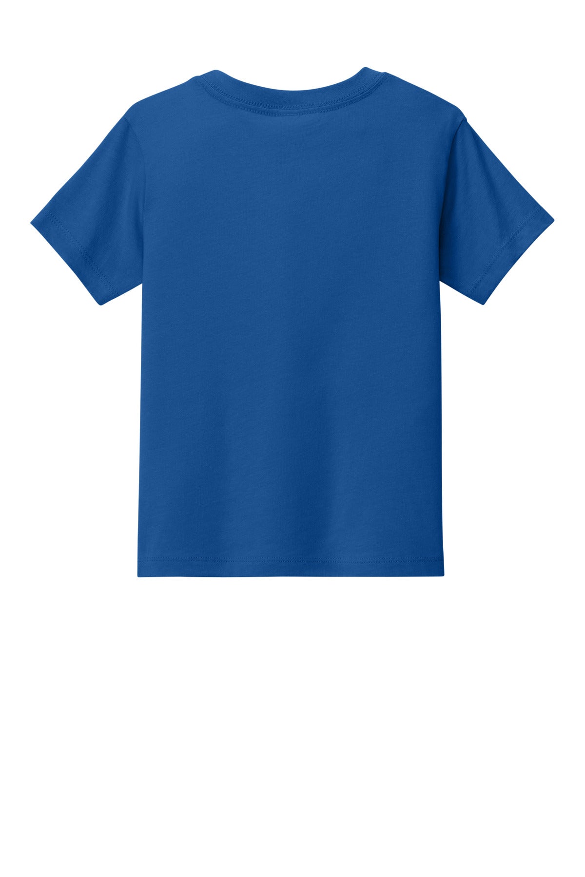 Toddler short sleeve shirt collar detail for custom t-shirt printing