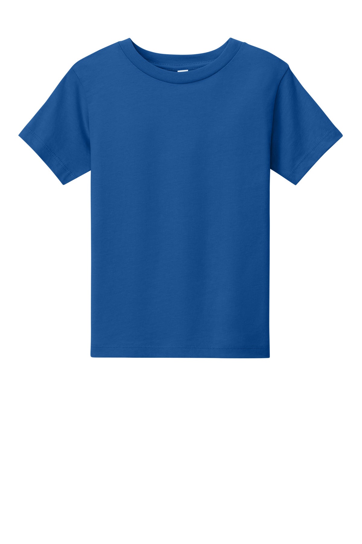 Blank toddler jersey tee with clean front for custom birthday graphics