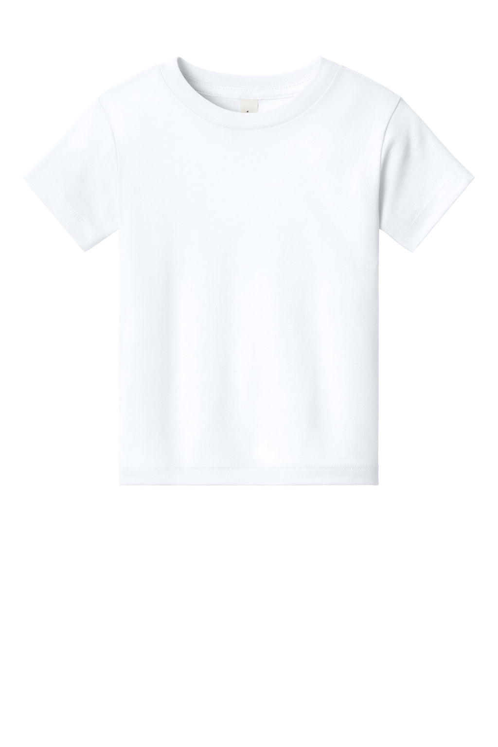 Blank toddler shirt side view for custom reunion t-shirts
