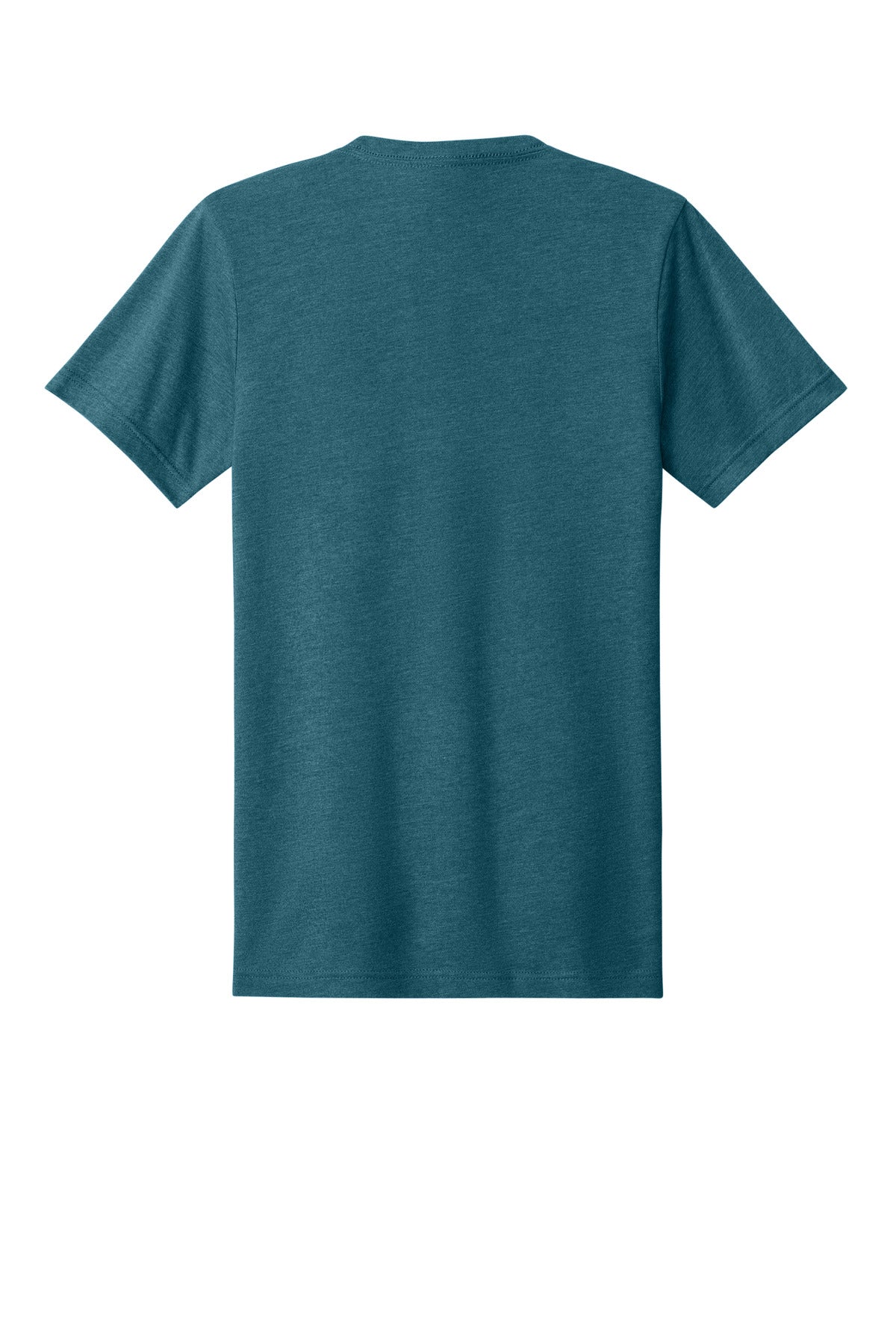 Soft blend v-neck tee with minimalist fashion graphic
