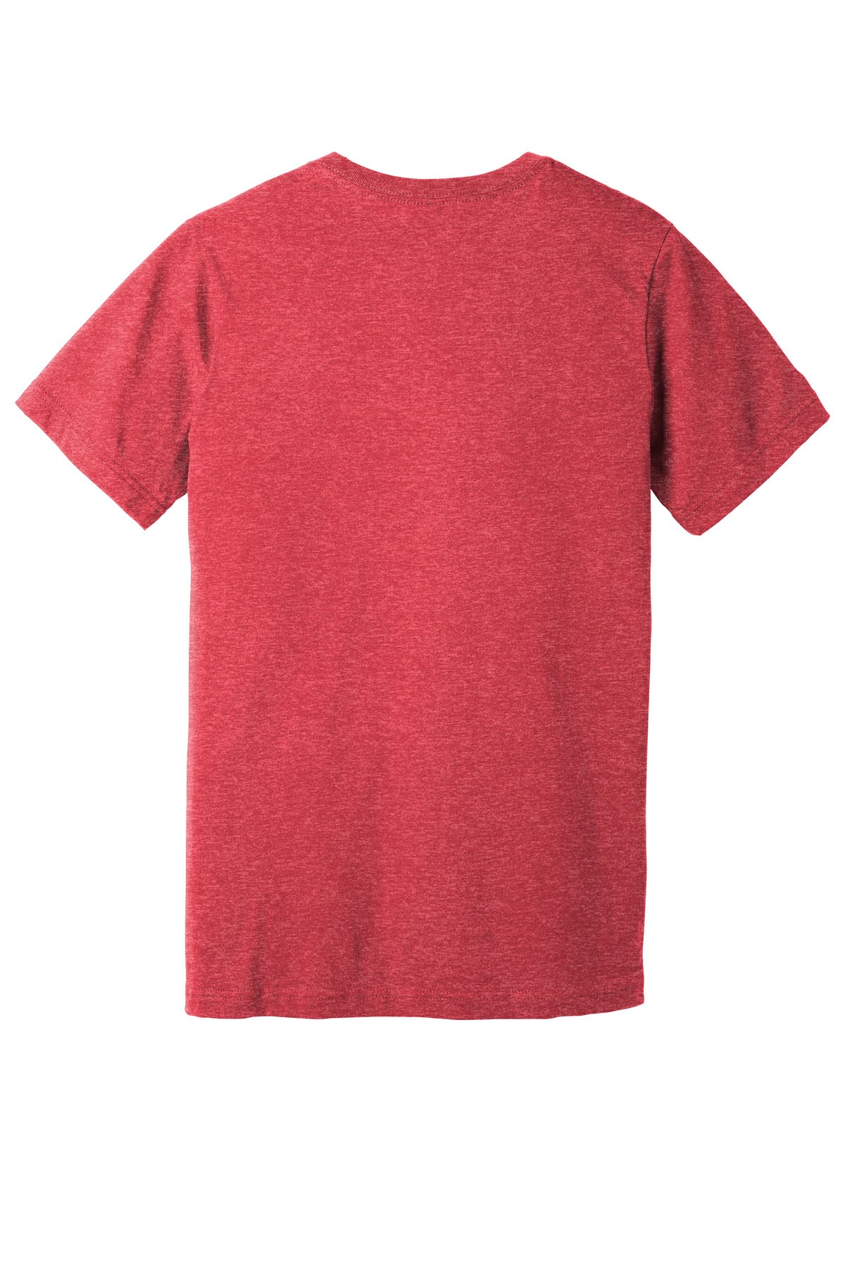 Fashion-forward heather v-neck shirt clean mockup