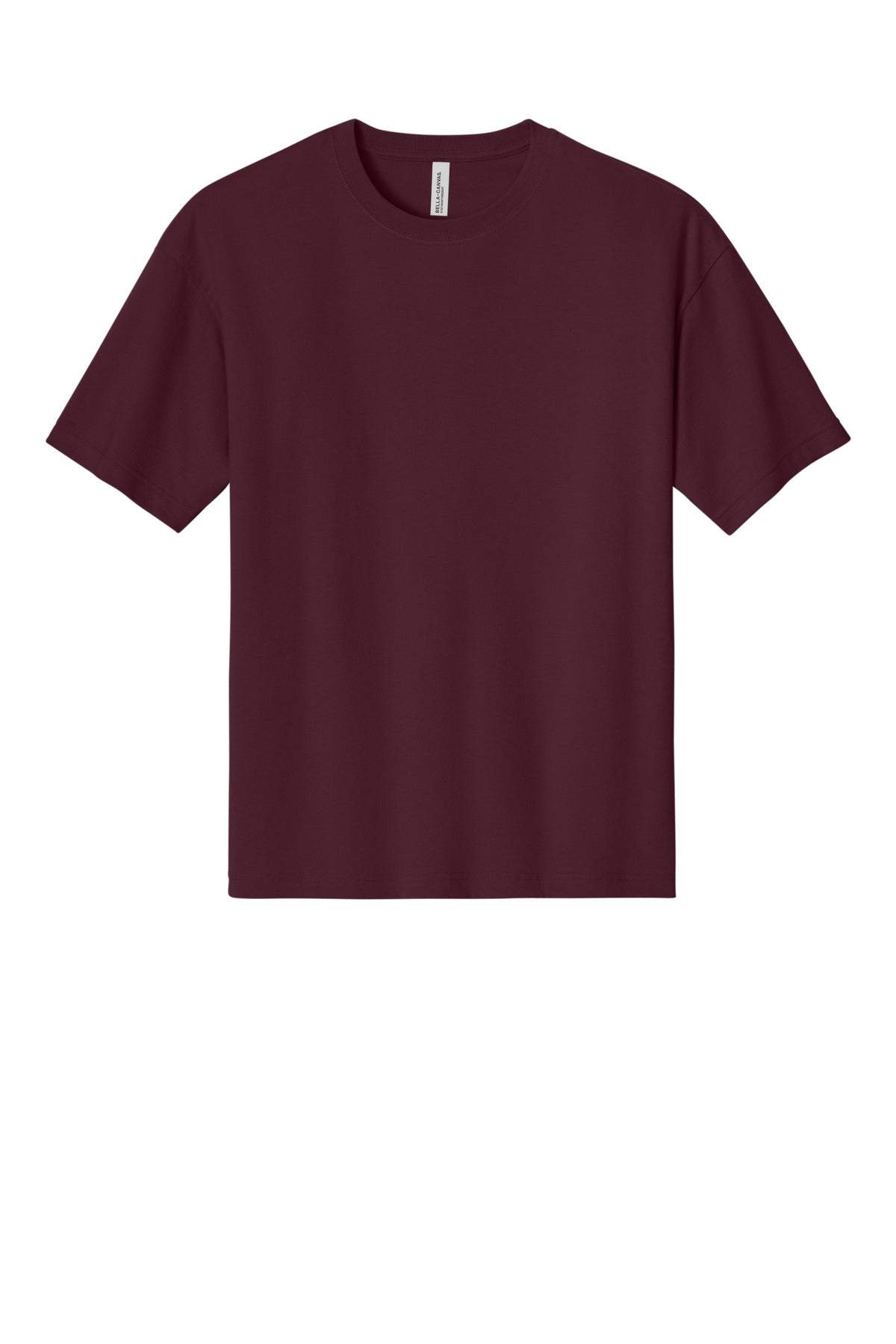 Heavyweight tee back print branding mockup