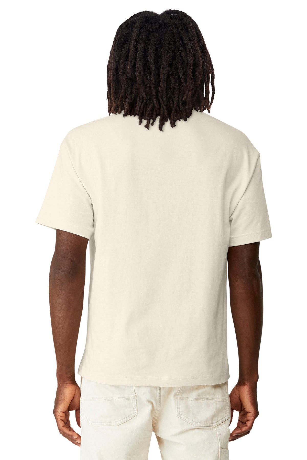 BC3010 heavyweight tee back view