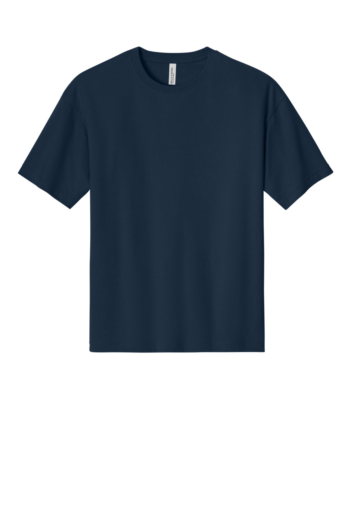 Boxy relaxed fit heavyweight tee on model