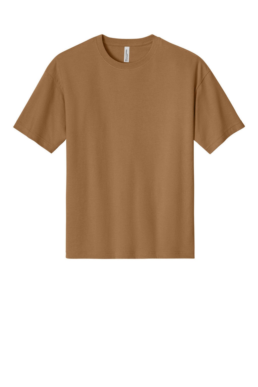 Custom heavyweight tee with left chest logo and streetwear styling