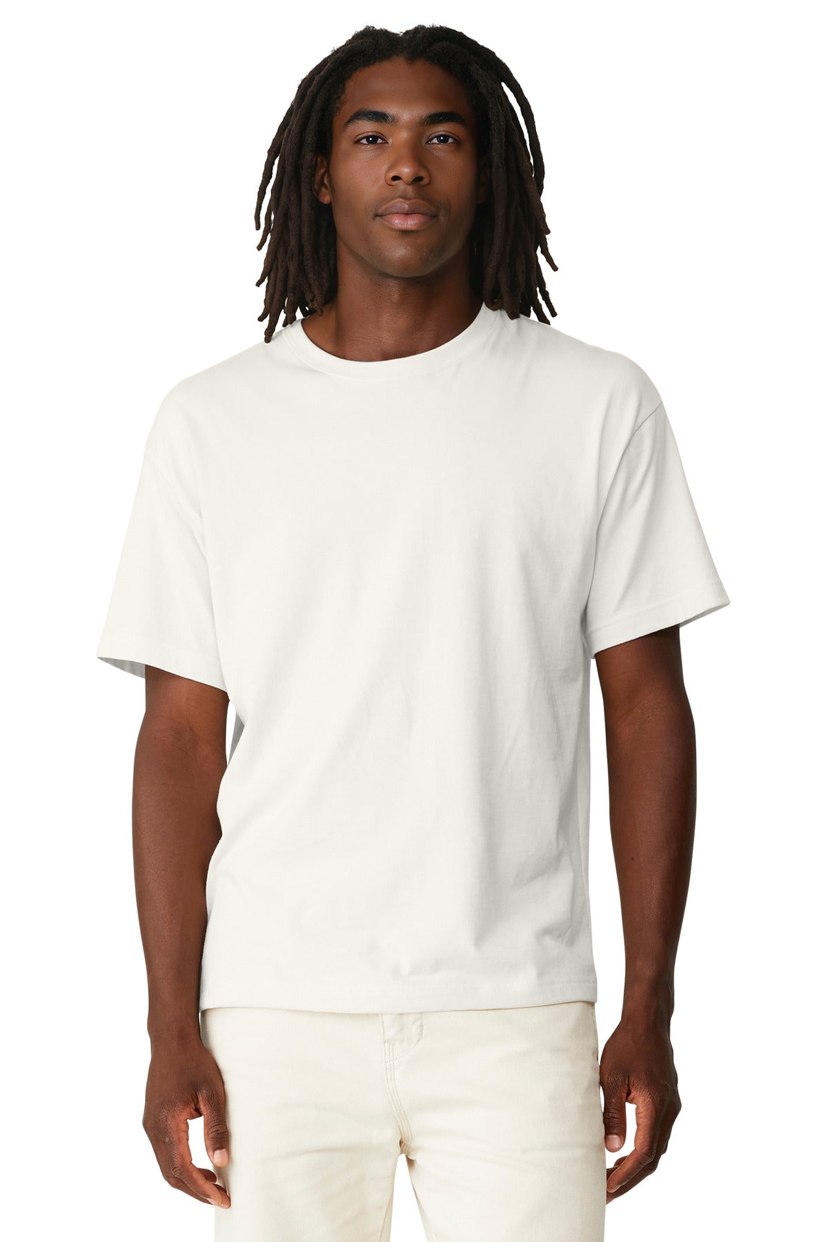 Heavyweight custom t-shirt with DIY Printz DTF chest print