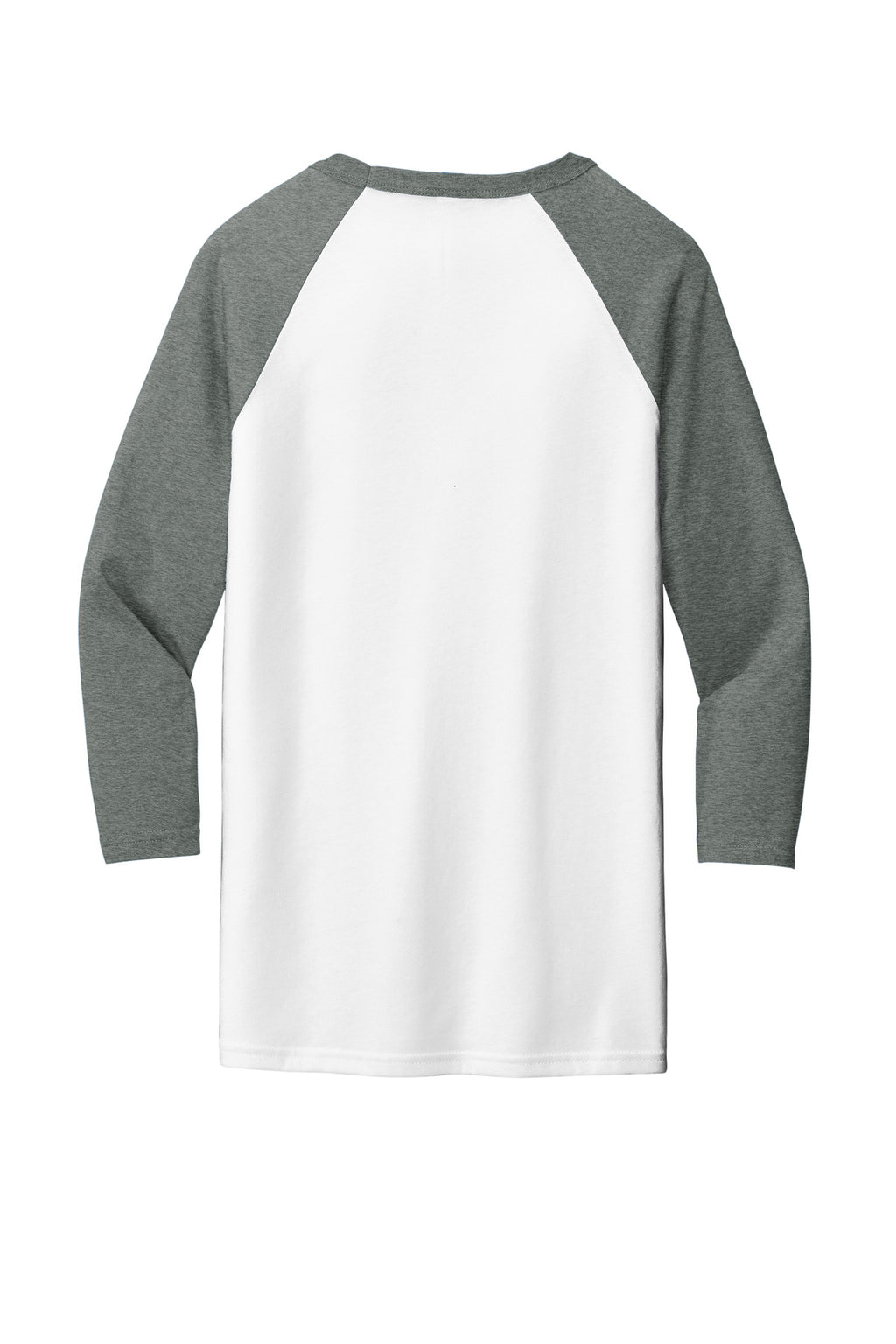 Unprinted BELLA+CANVAS raglan tee for DTF shirt customization