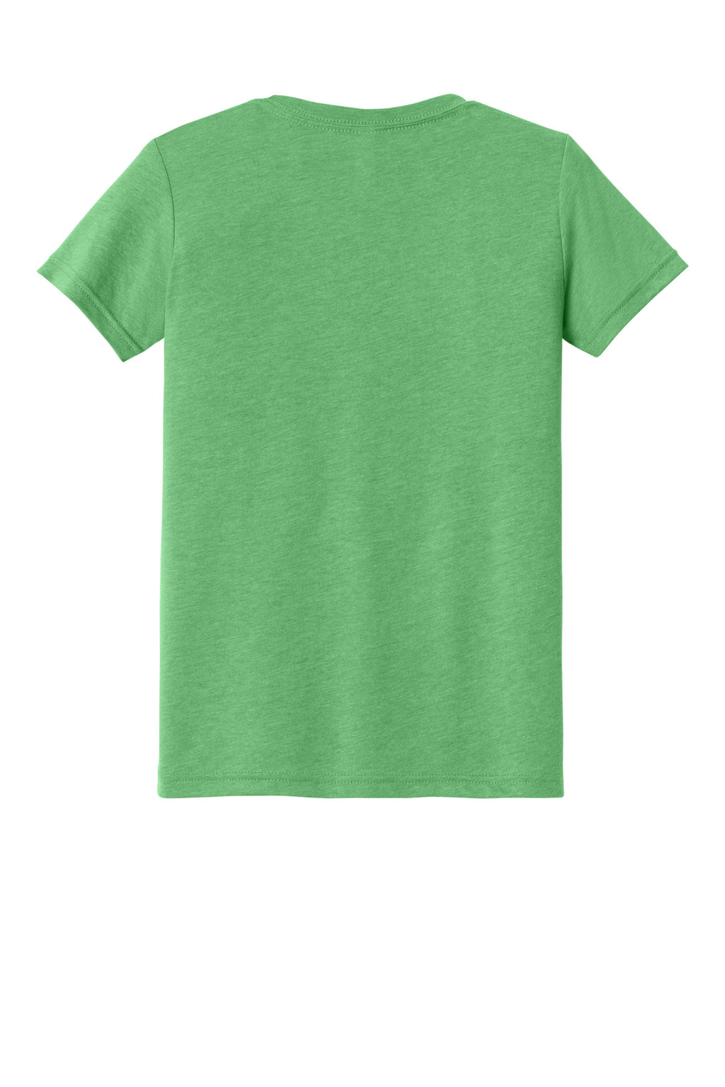 Triblend youth shirt product shot for custom merch printing