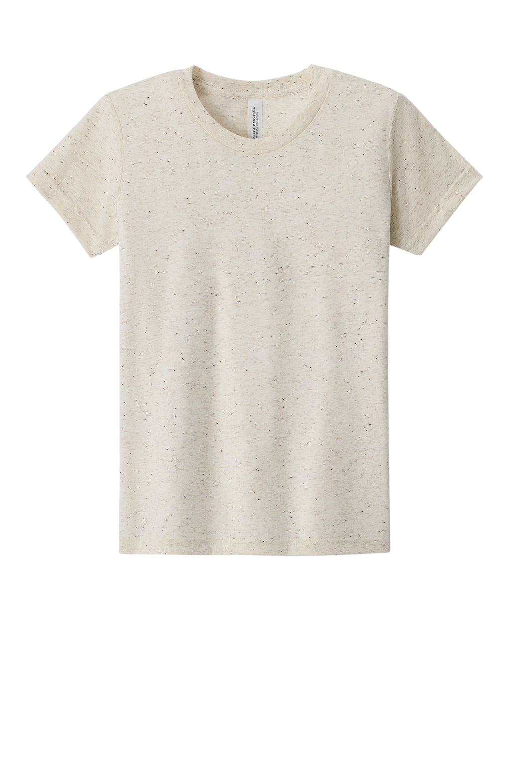 BELLA+CANVAS BC3413Y side seam close-up for custom youth apparel