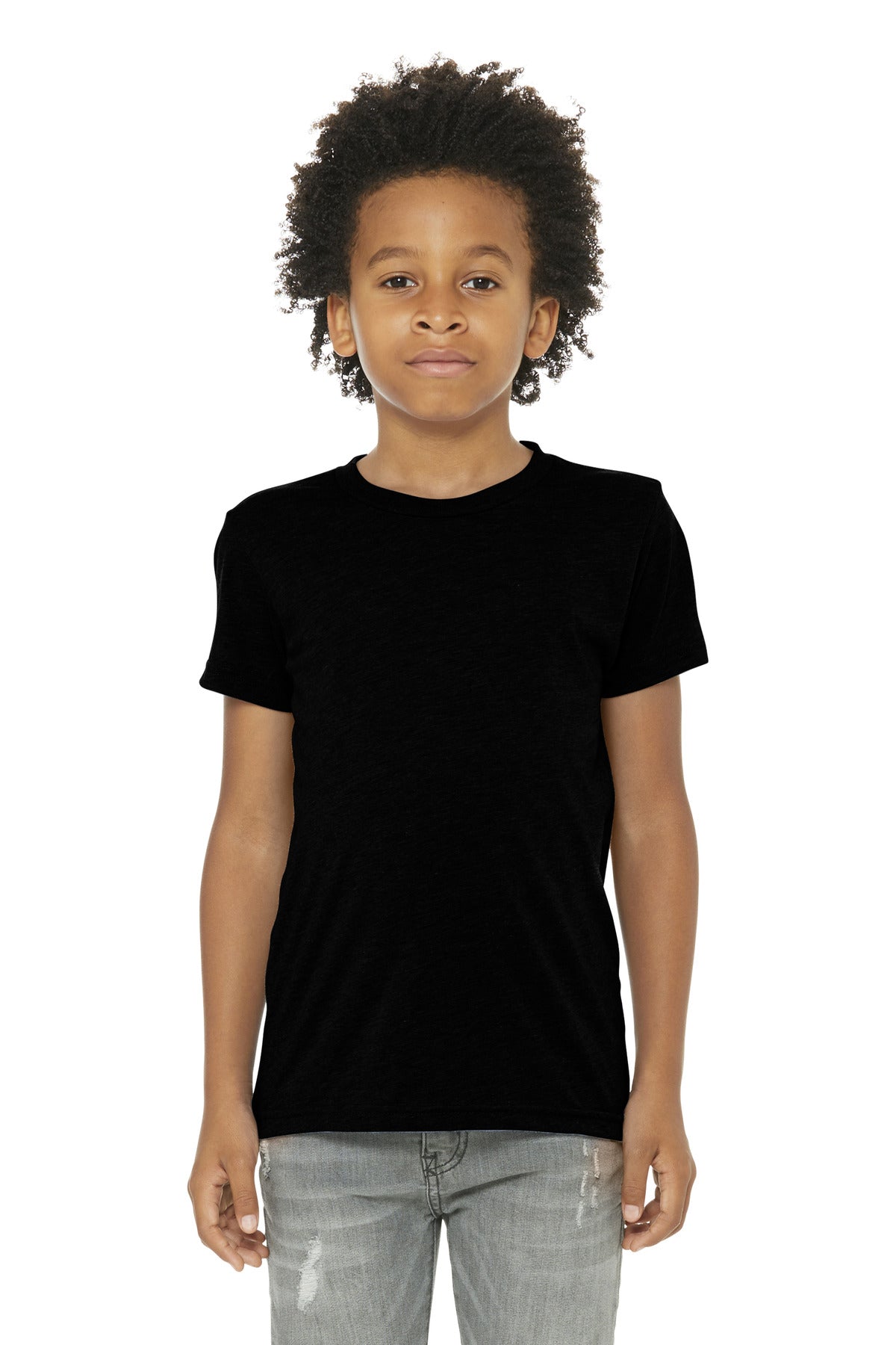 BC3413Y blank front and side view for custom apparel buyers