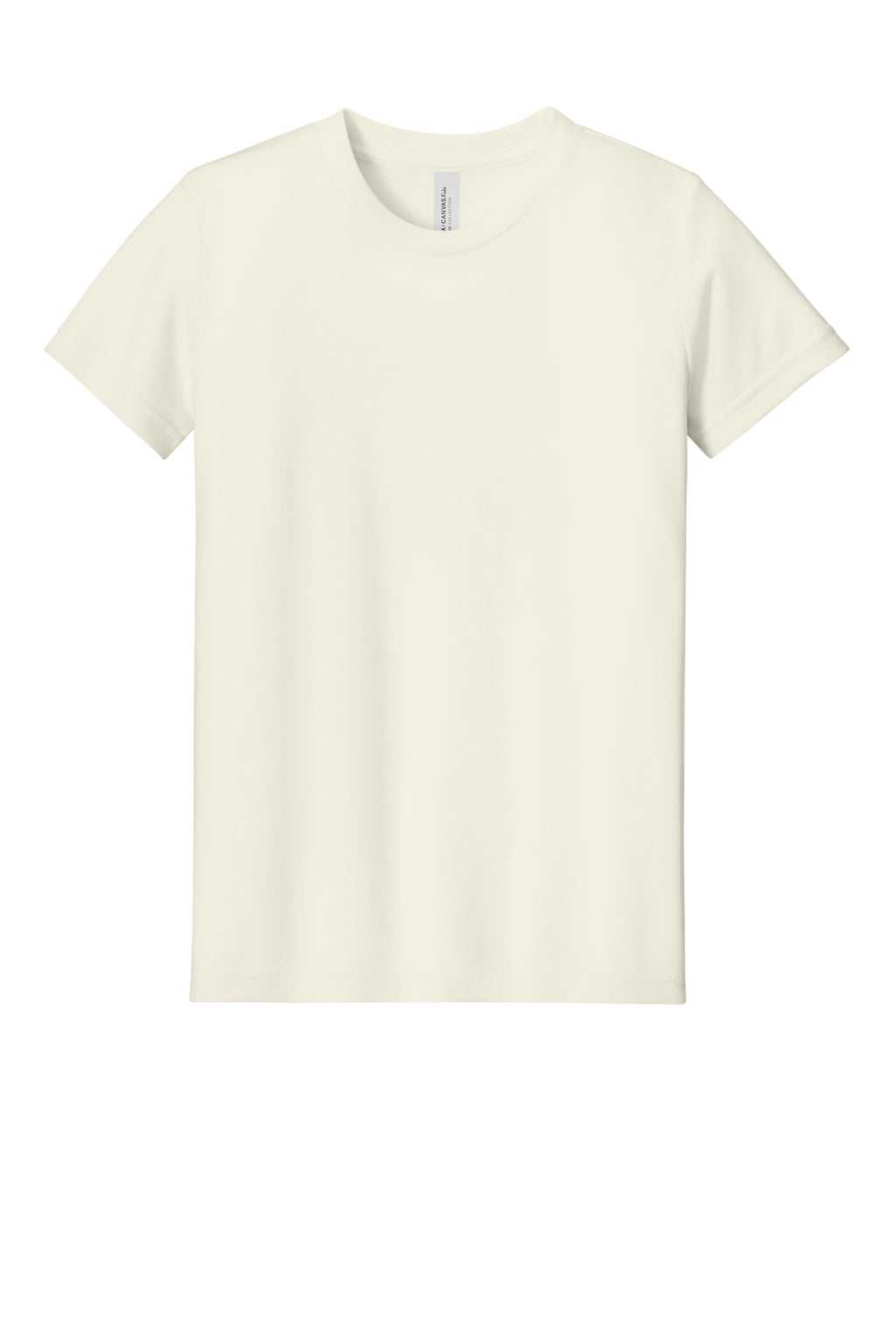 BC3413Y blank youth tee back profile for custom event branding