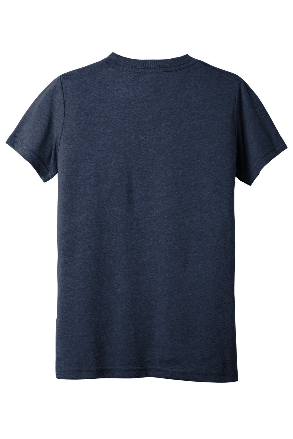 Blank youth boutique-style tee product display for DTF custom shirts