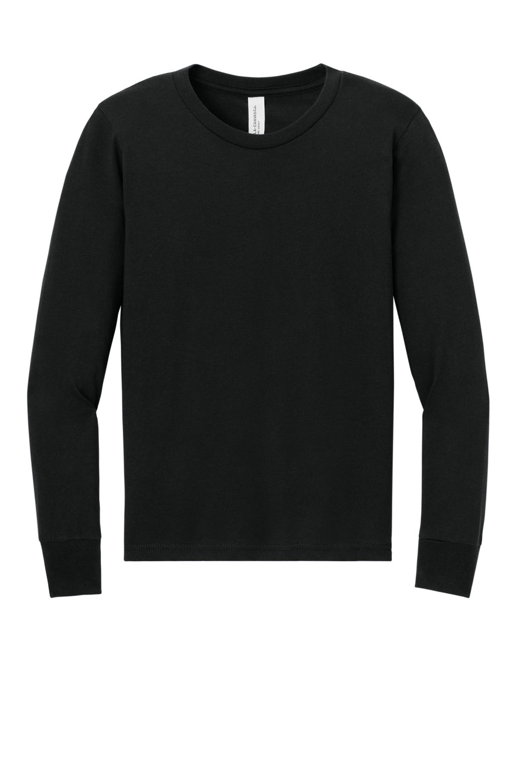 Retail fit youth long sleeve tee premium kids diy t-shirt.