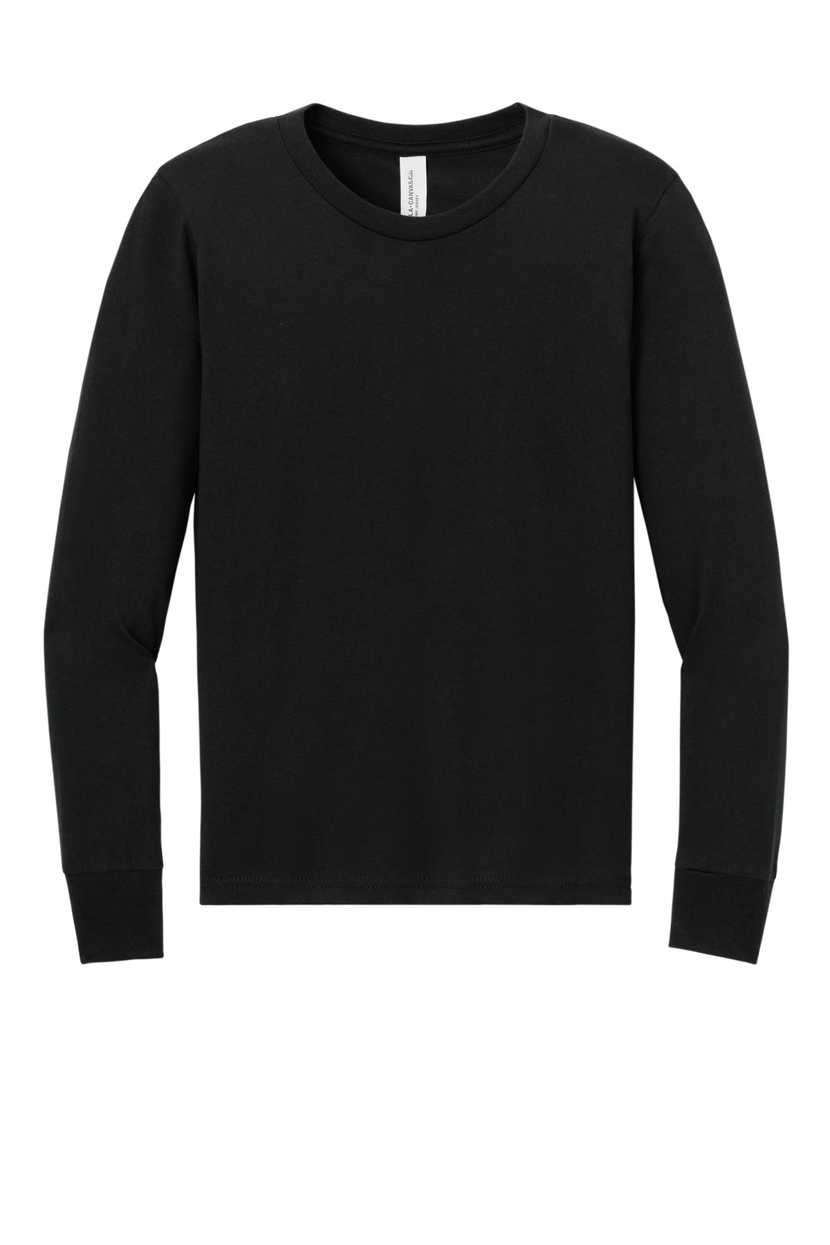 Retail fit youth long sleeve tee premium kids diy t-shirt.