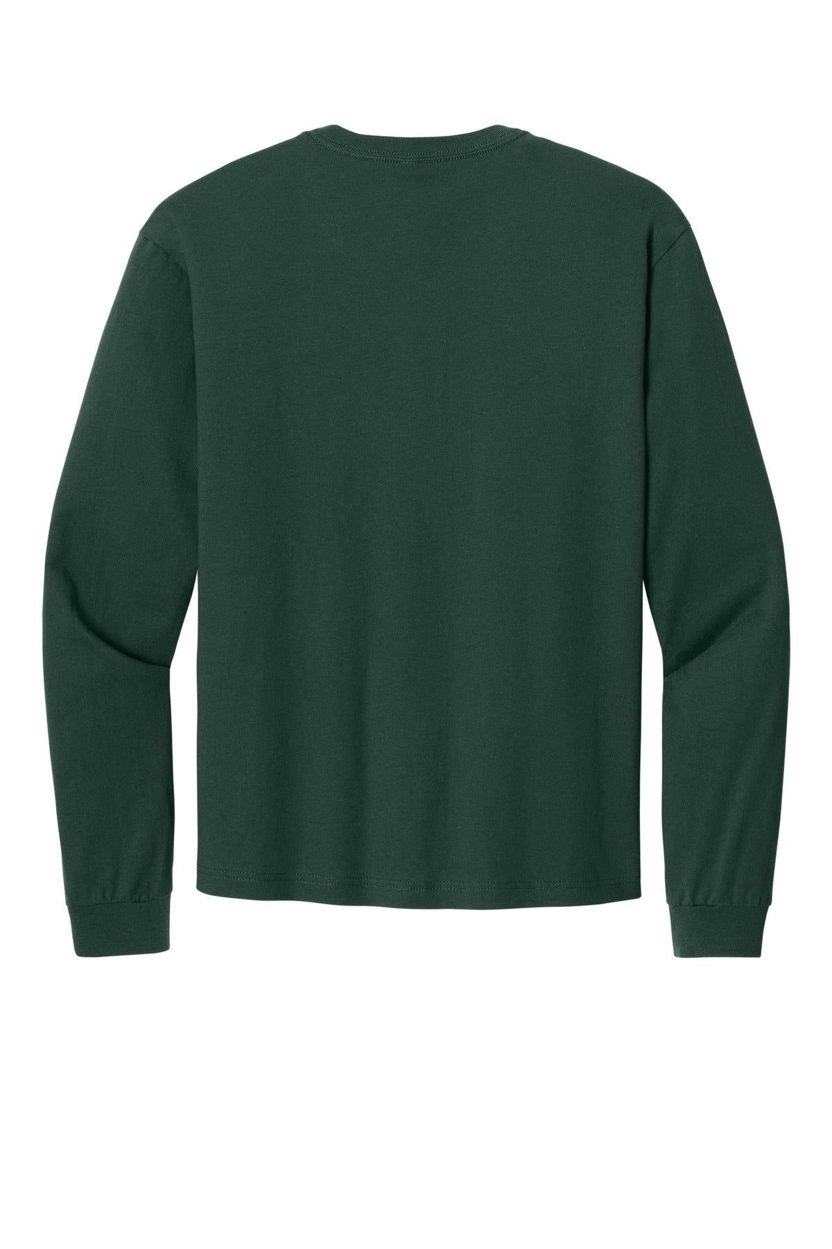 Heavyweight long sleeve tee flat lay for same day custom t-shirt printing