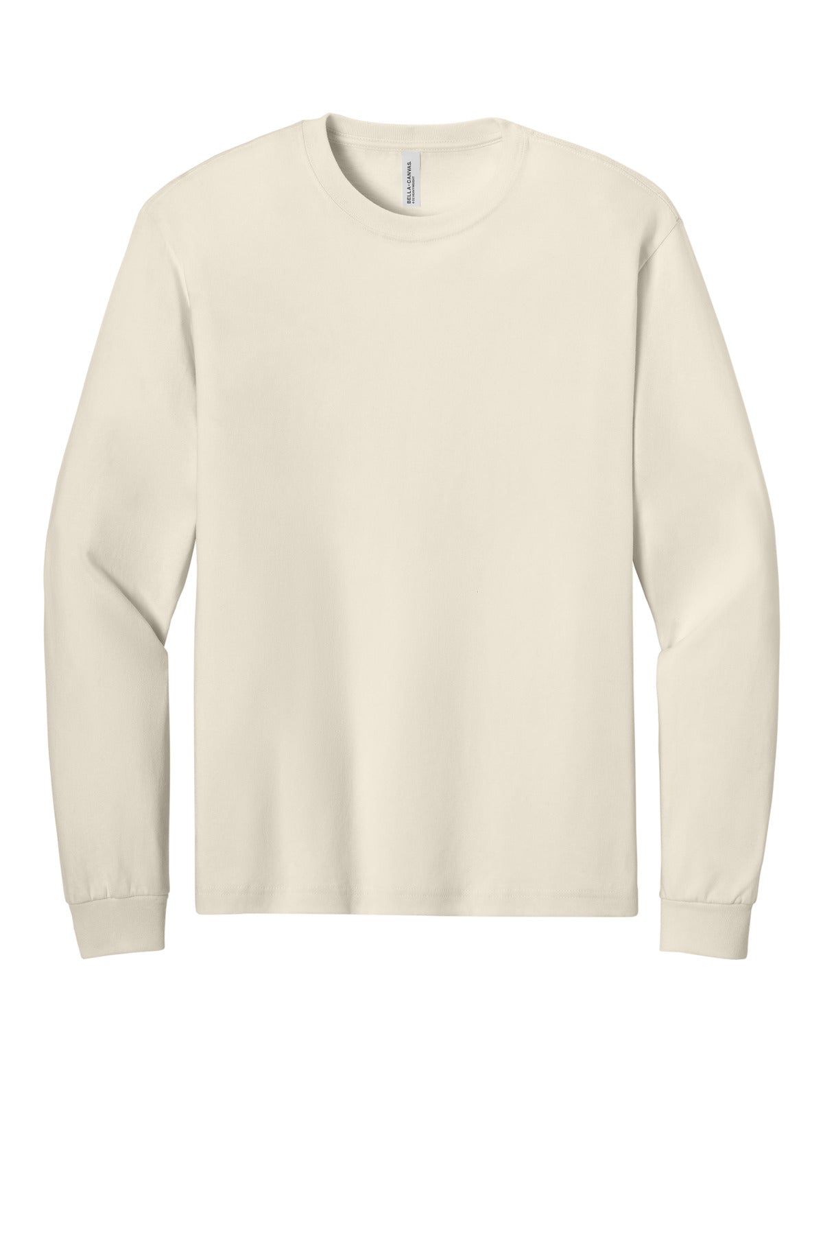 BELLA+CANVAS BC3511 on rack for custom branded long sleeve printing
