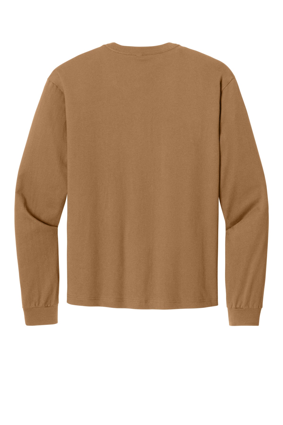 BC3511 folded flat for rush custom long sleeve tee orders