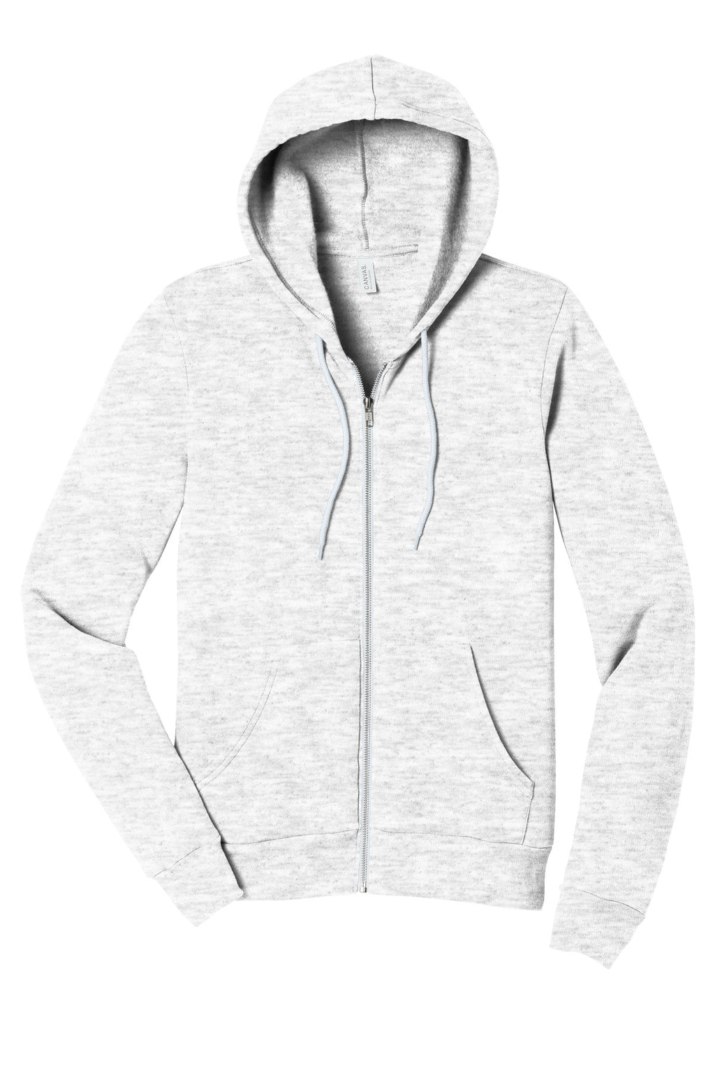 Blank zip-up sweatshirt product image for DIY Printz same day orders