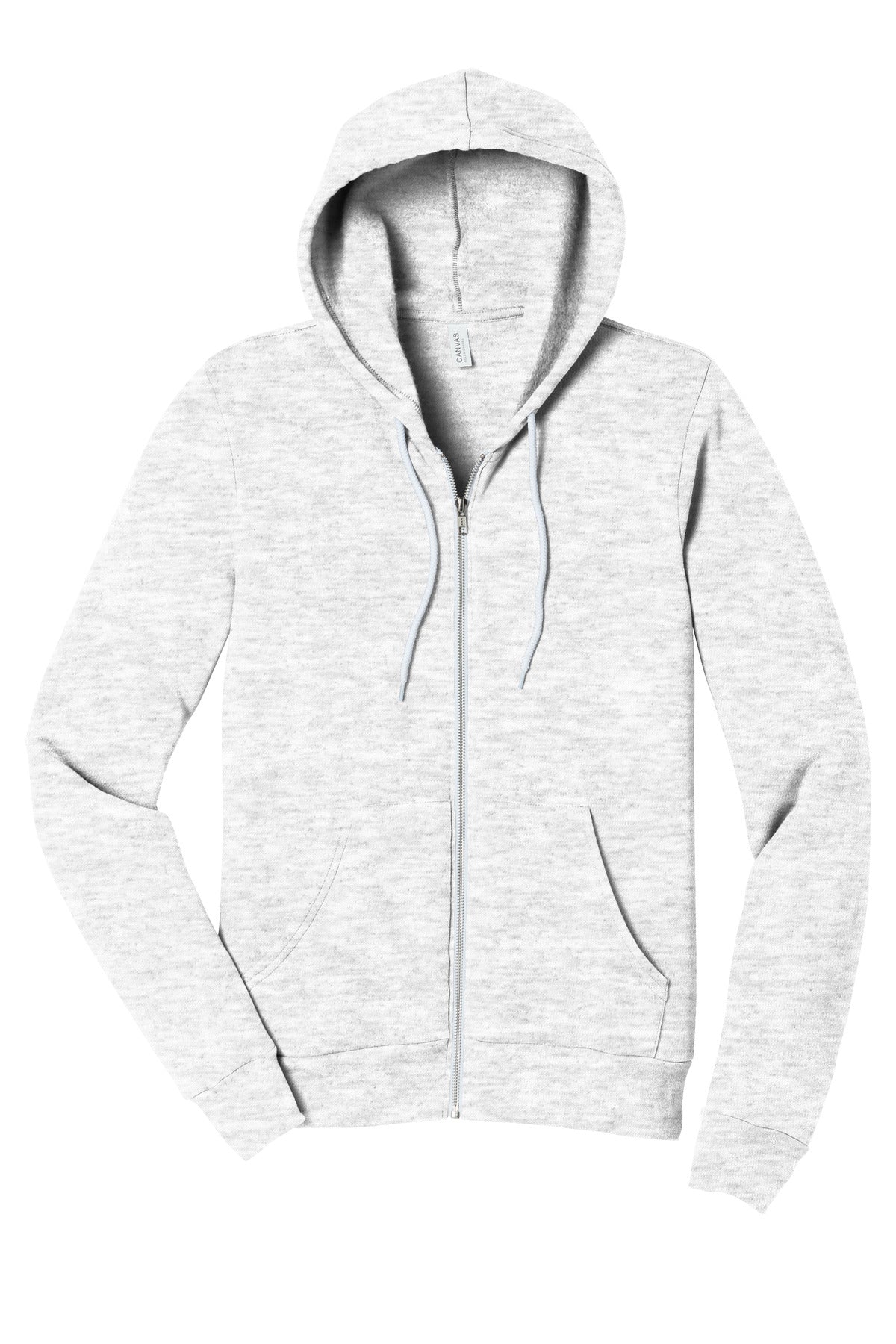 Blank zip-up sweatshirt product image for DIY Printz same day orders