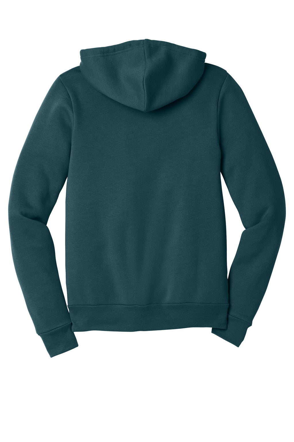 Unisex sponge fleece hoodie side profile for DTF custom sweatshirts