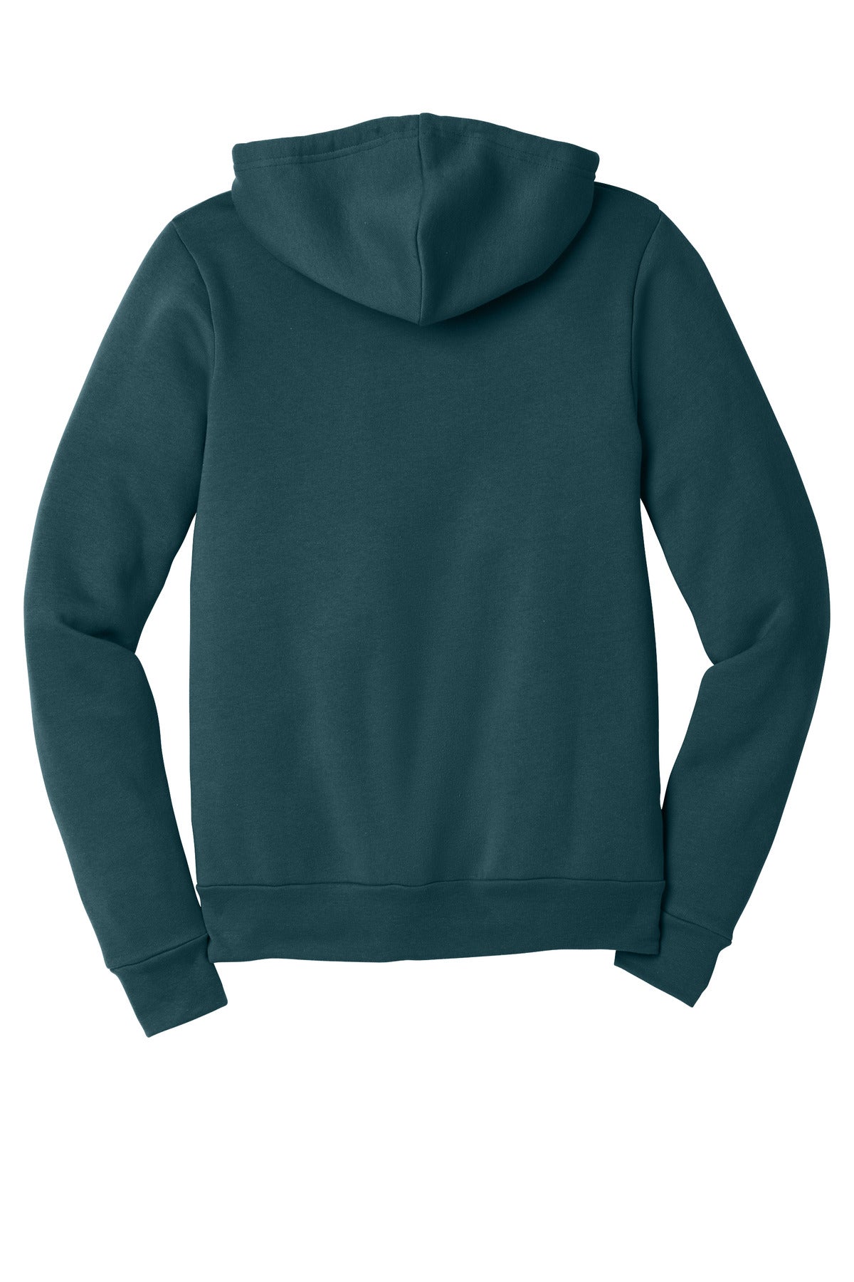 Unisex sponge fleece hoodie side profile for DTF custom sweatshirts
