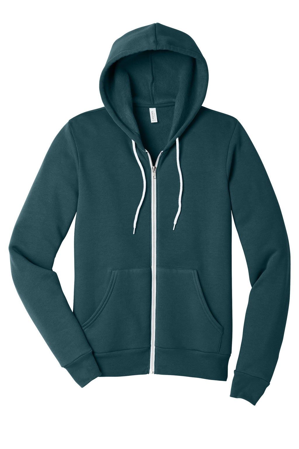 Blank hoodie folded flat for DIY Printz custom print service