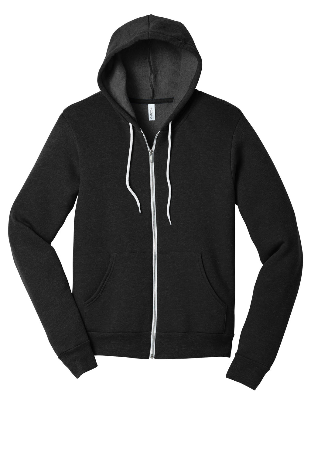 BELLA+CANVAS BC3739 on rack for same day custom sweatshirt printing