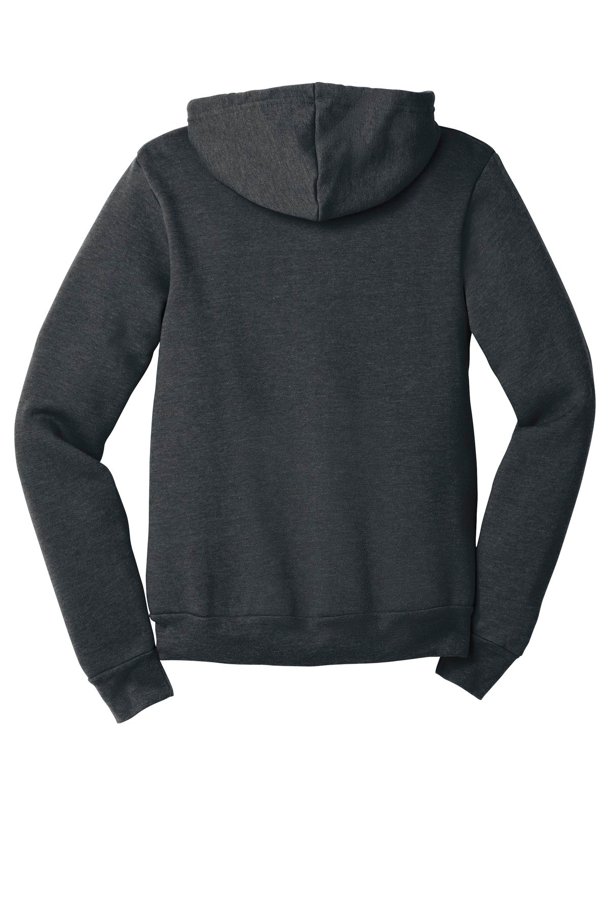 BELLA+CANVAS BC3739 side profile for custom print-ready hoodies