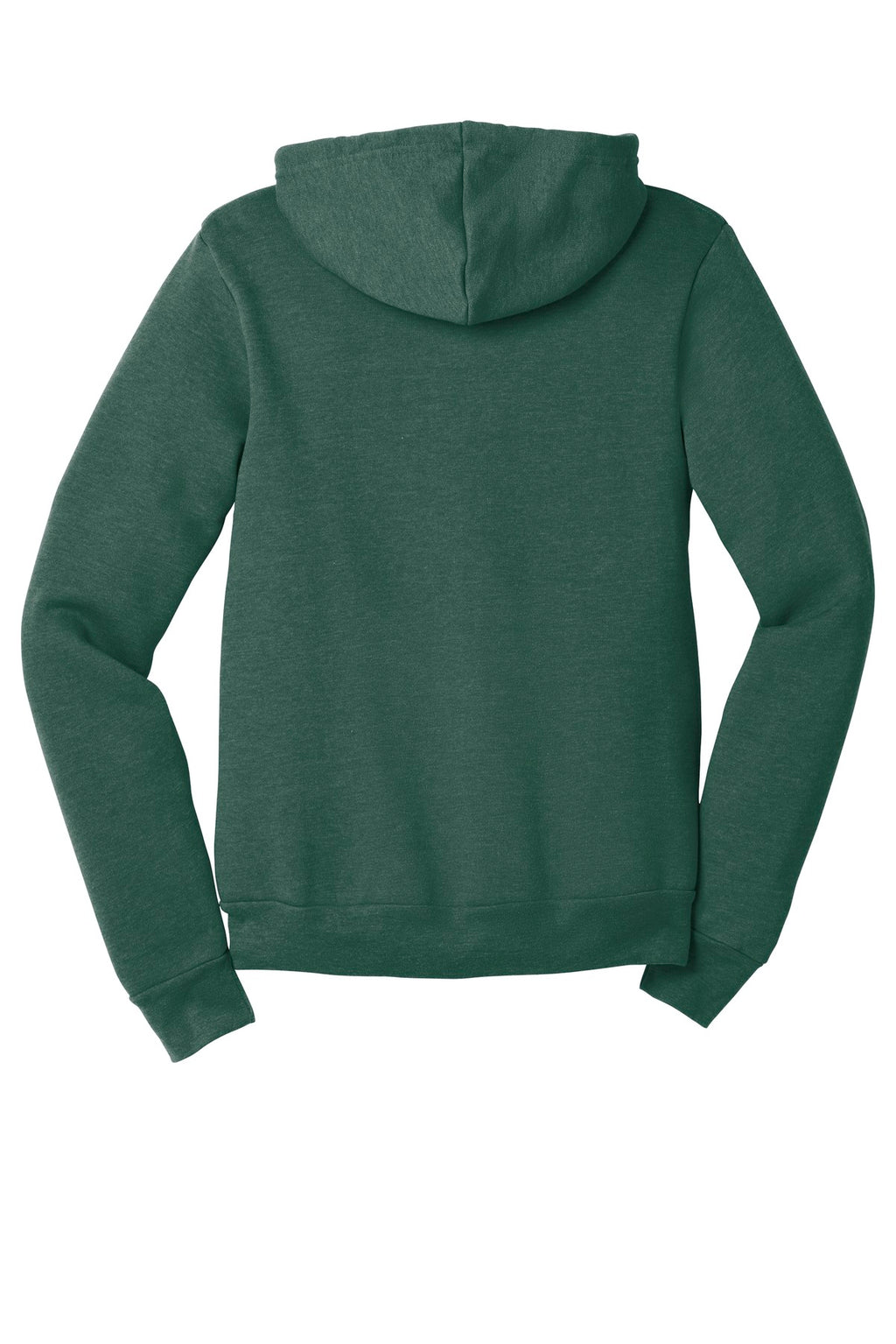 BC3739 front zipper detail for DIY Printz custom hoodie orders