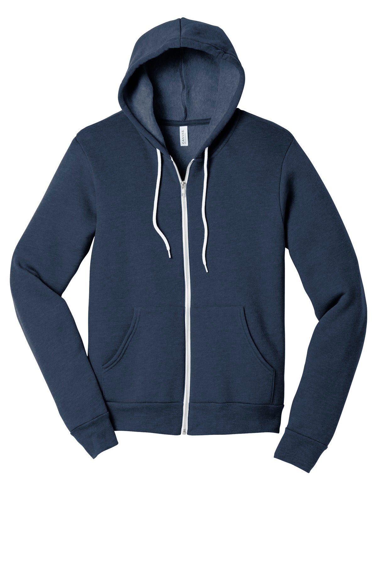 BELLA+CANVAS BC3739 folded on table for rush custom sweatshirt printing