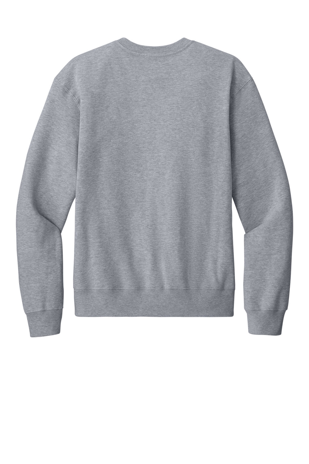 Unisex fleece crewneck lifestyle image for custom company apparel