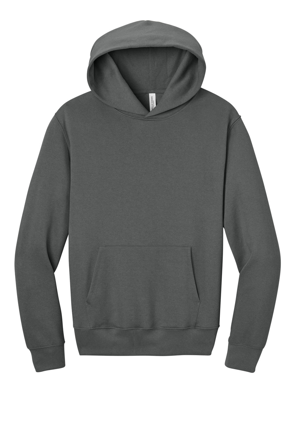 BELLA+CANVAS BC4719 hoodie folded front view on table