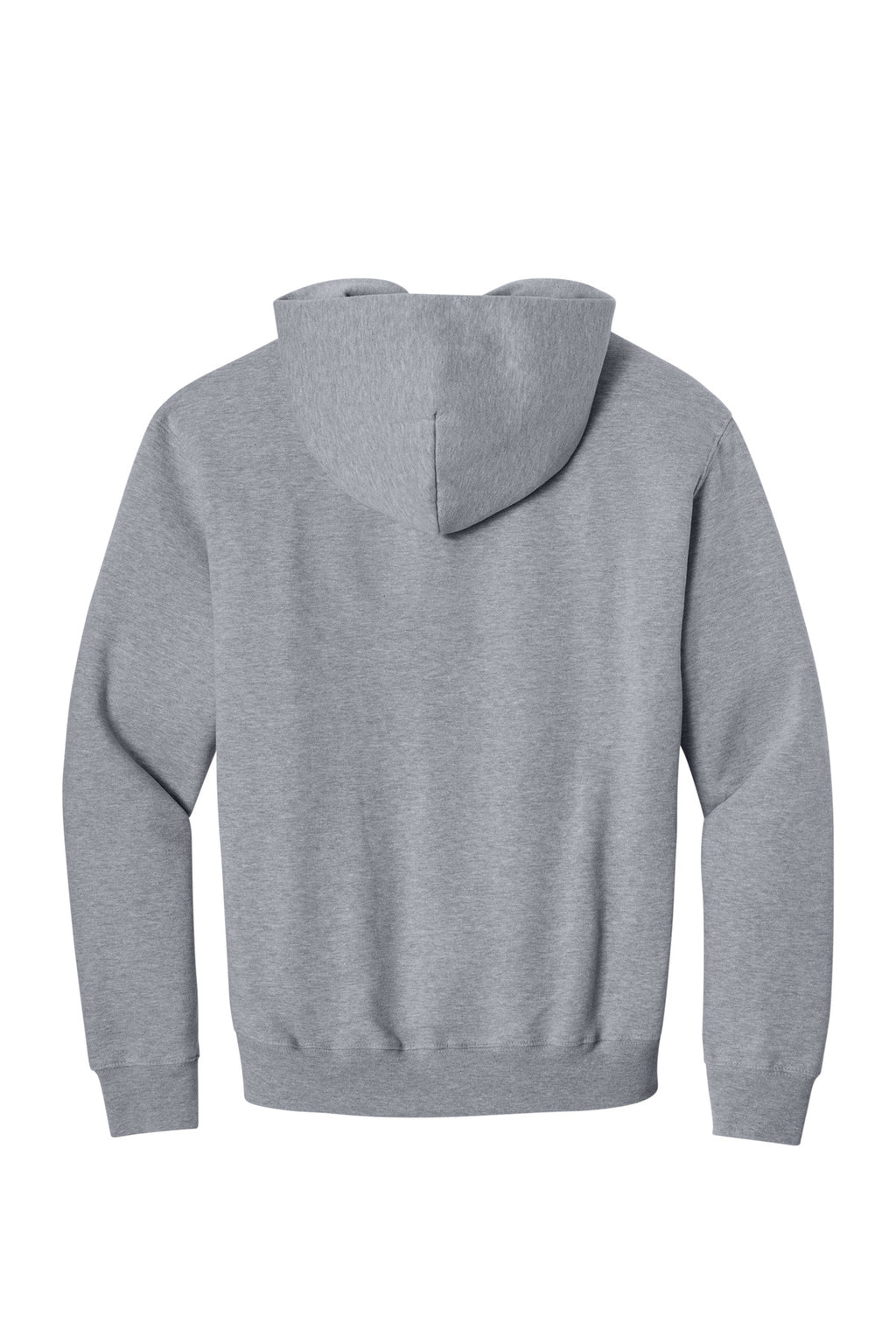 BELLA+CANVAS hoodie shoulder seam construction close-up