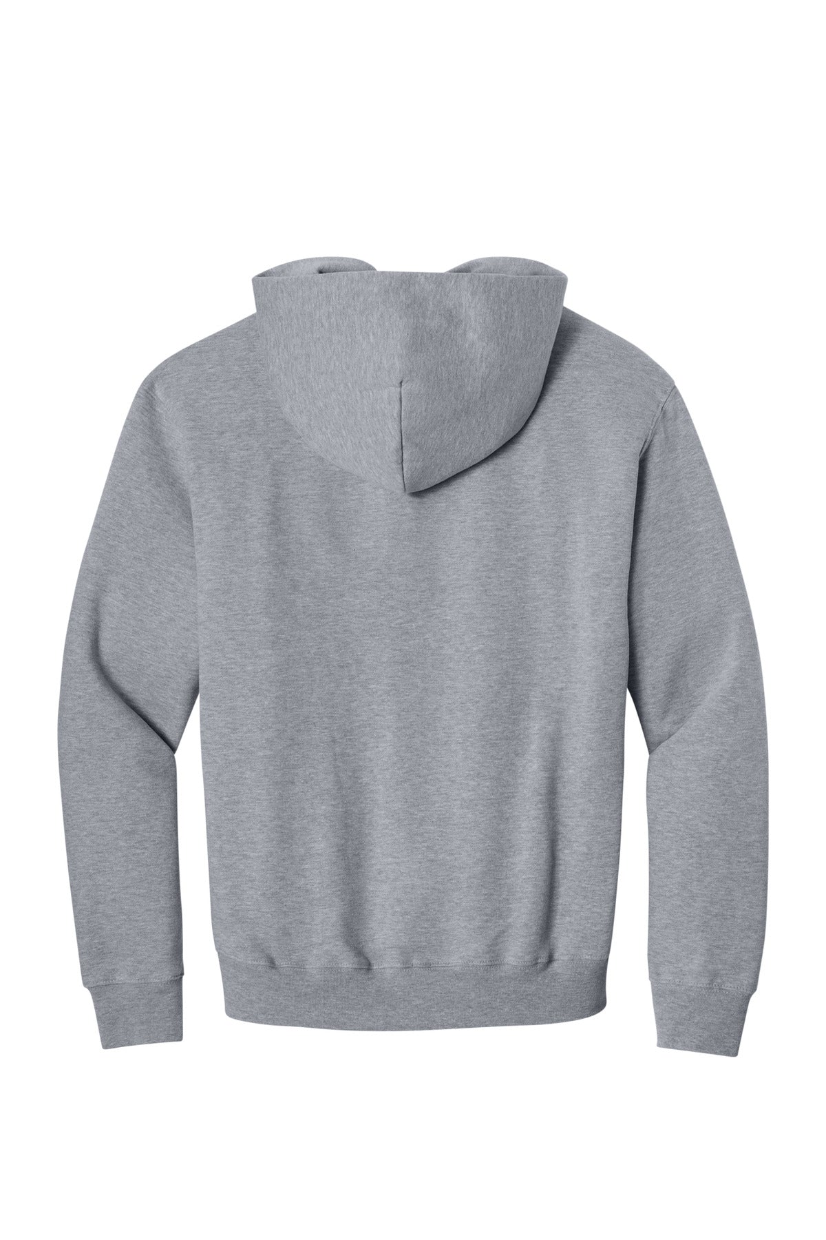 BELLA+CANVAS hoodie shoulder seam construction close-up