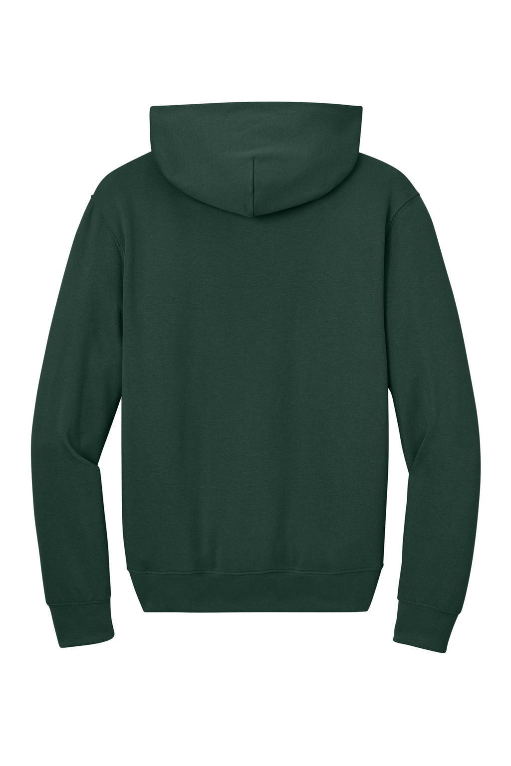Relaxed fit BELLA+CANVAS pullover hoodie on model