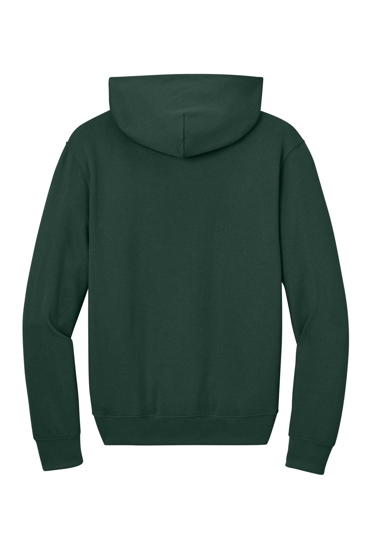 Relaxed fit BELLA+CANVAS pullover hoodie on model